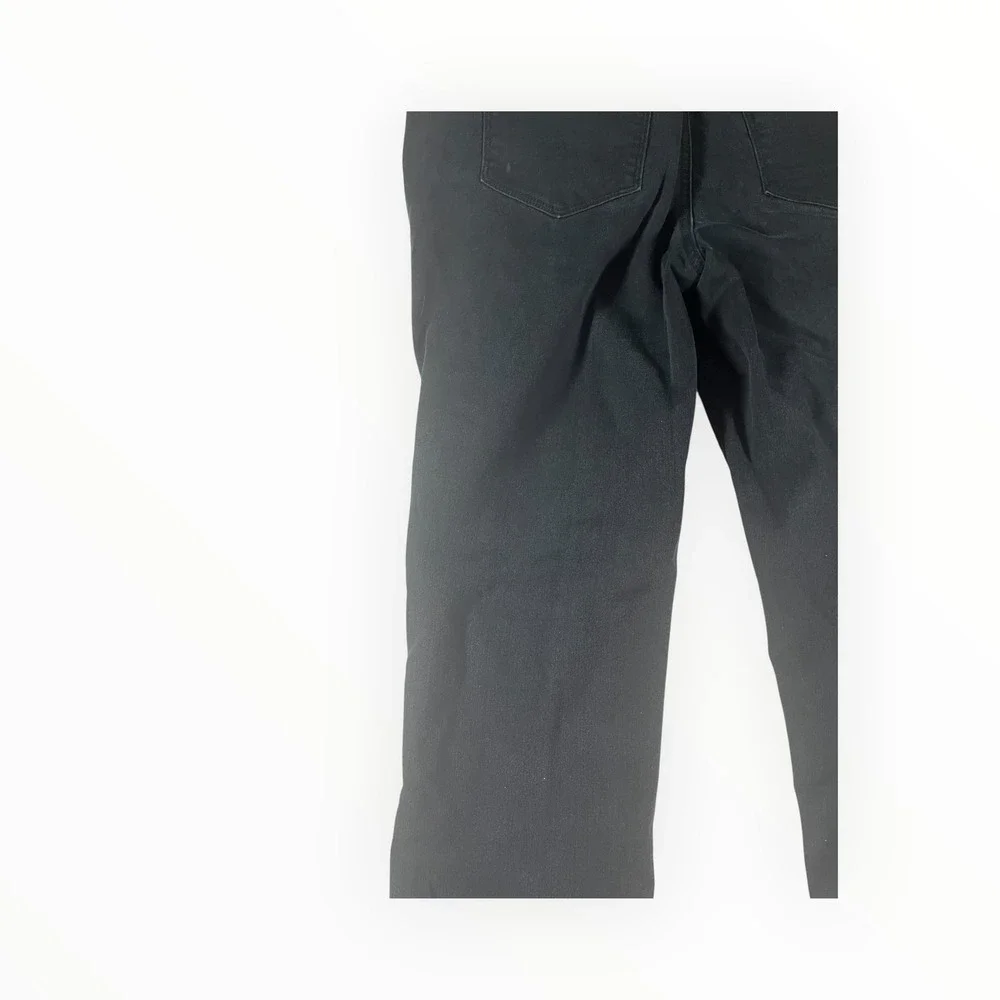 Eddie Bauer Women's Black Curvy Fit Straight Leg Jeans Size 14 - Picture 13 of 16